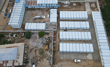 Acampamento de dormitórios para trabalhadores da Tanzânia (180 unidades)