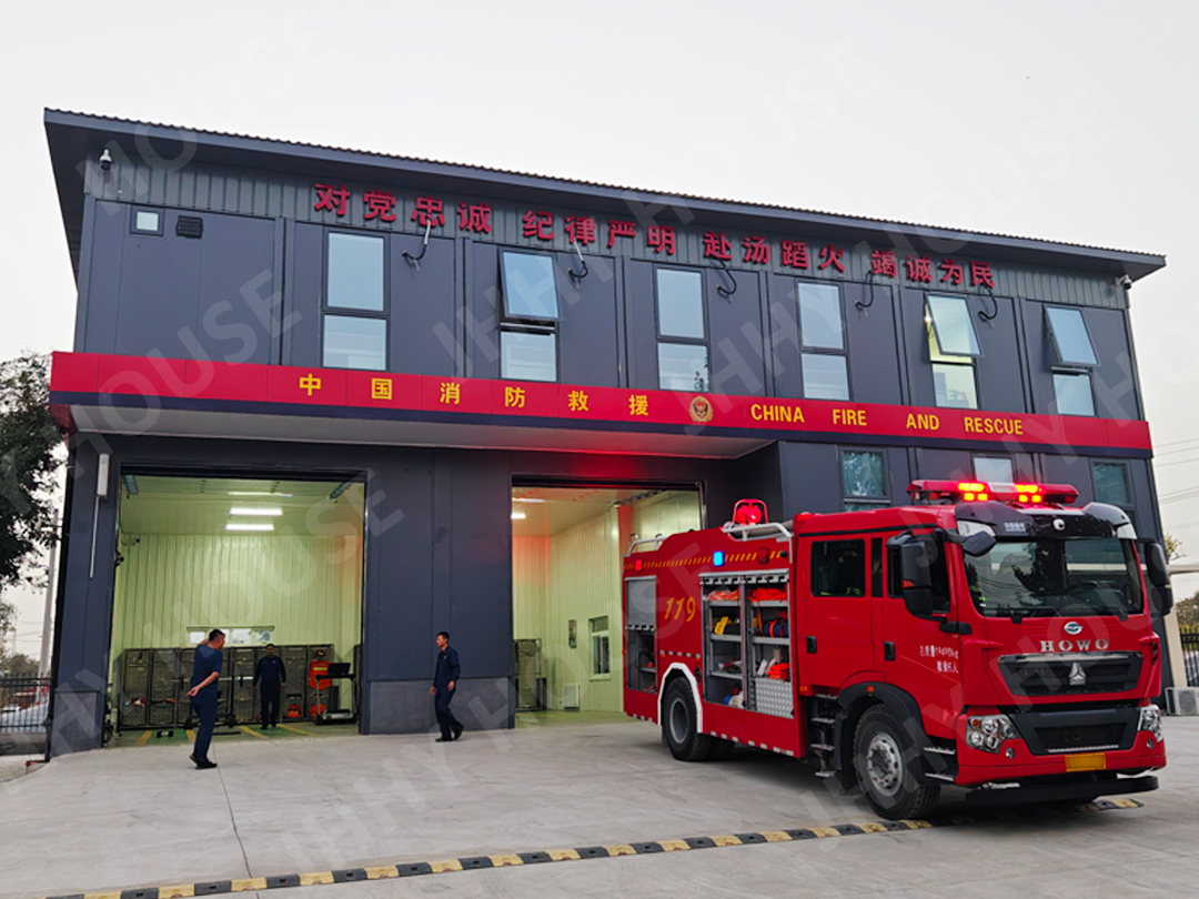 Projeto de Estação de Bombeiros Modular (40 unidades)