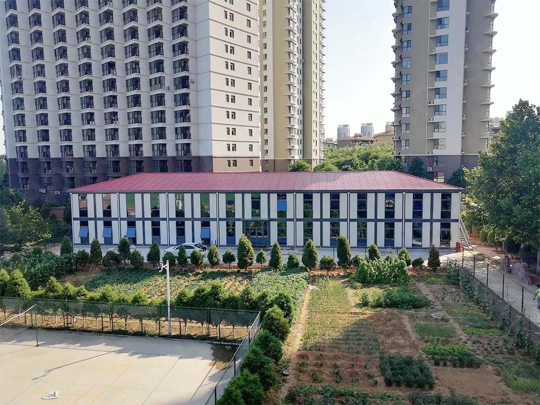 Projeto do Complexo de Ensino da Escola Técnica Bohai de Qinhuangdao (150 unidades)
