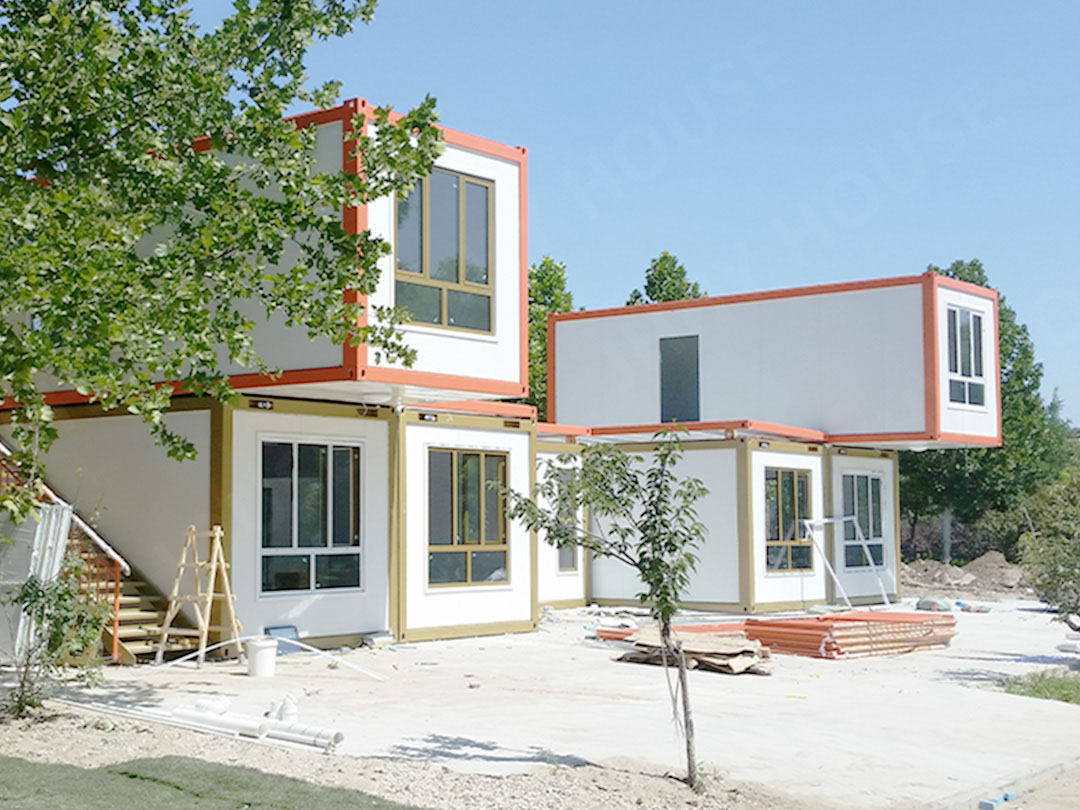 Centro de Serviços Modulares do Parque Yangshan (12 unidades)